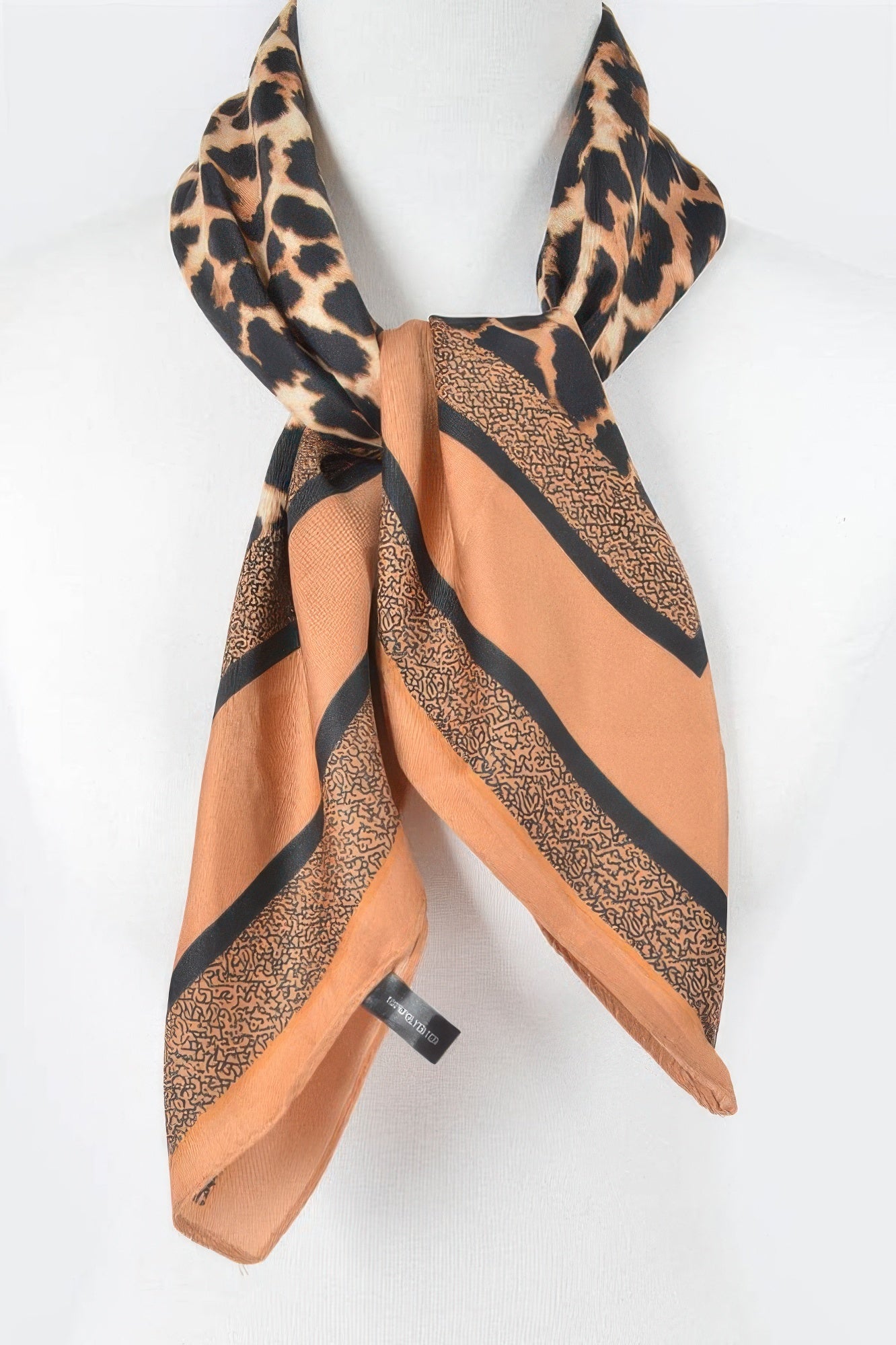 Multi Print Hair & Neck Tie Scarf - KAM Family Botanics