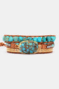 Natural Banded Stone Handmade Copper Bracelet - KAM Family Botanics By Kesha