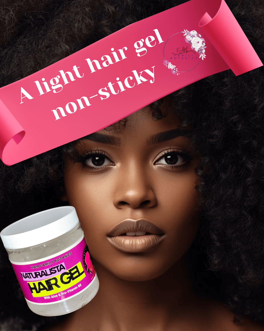 Naturalista Hair Gel - KAM Family Botanics
