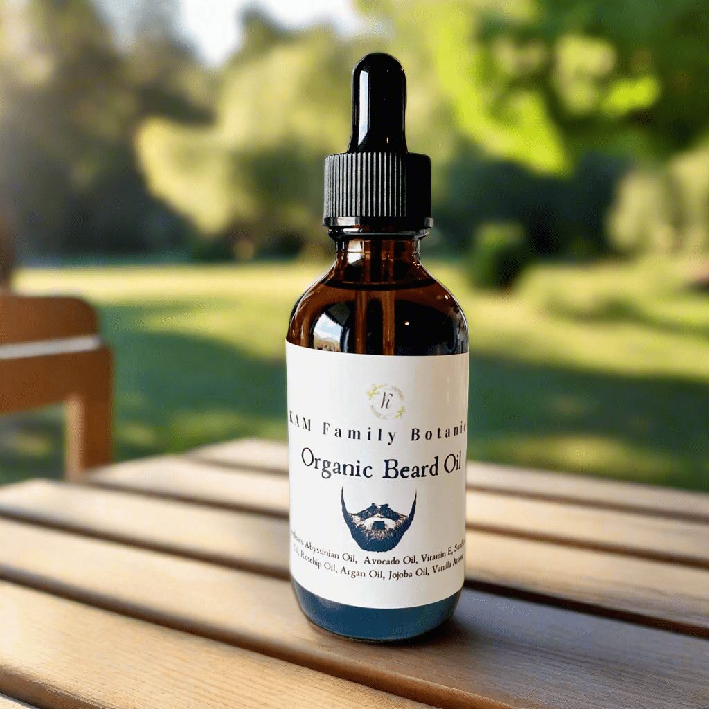 Organic Beard Oil - KAM Family Botanics By Kesha