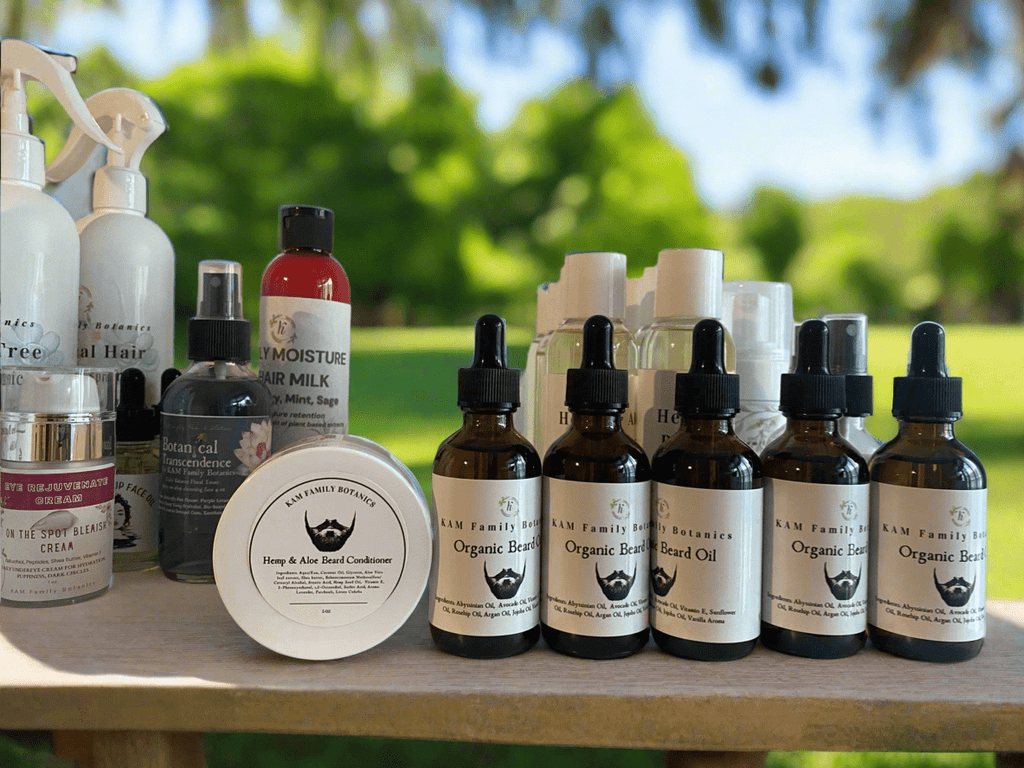 Organic Beard Oil - KAM Family Botanics By Kesha