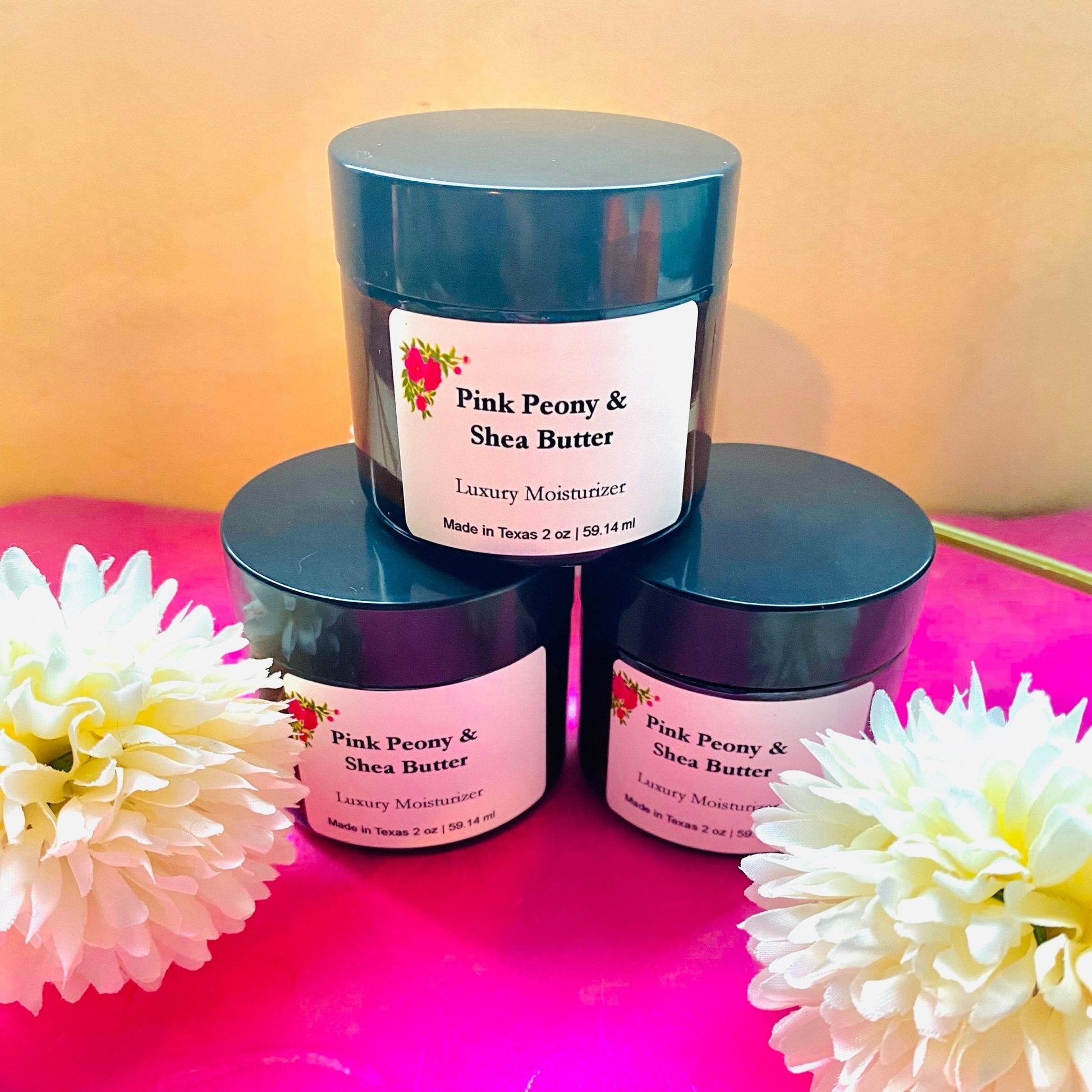 Pink Peony & Shea Butter Luxury Moisturizer - KAM Family Botanics By Kesha