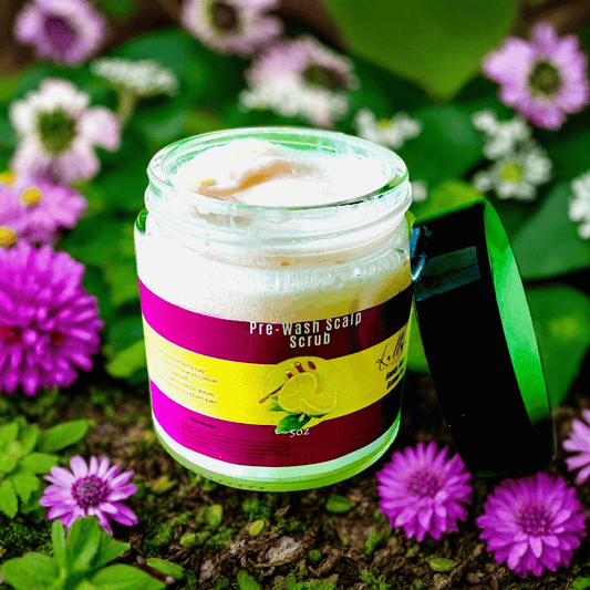 Pre - Wash Scalp Scrub - KAM Family Botanics By Kesha