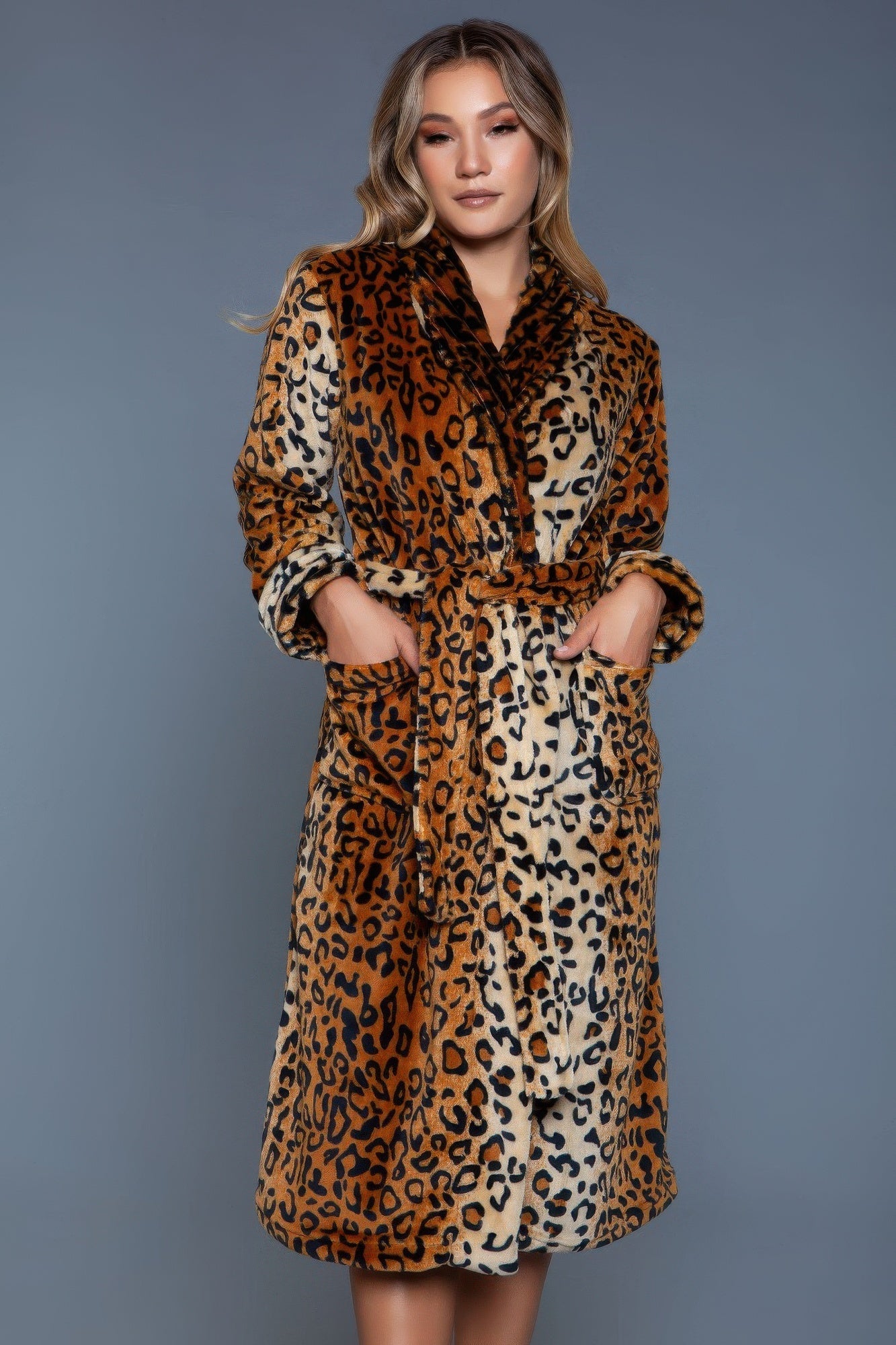 Prestige Leopard Robe - KAM Family Botanics