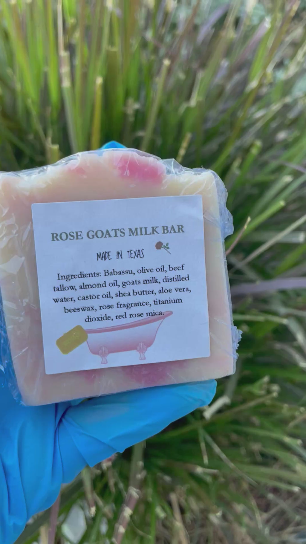 Rose Goats Milk Soap