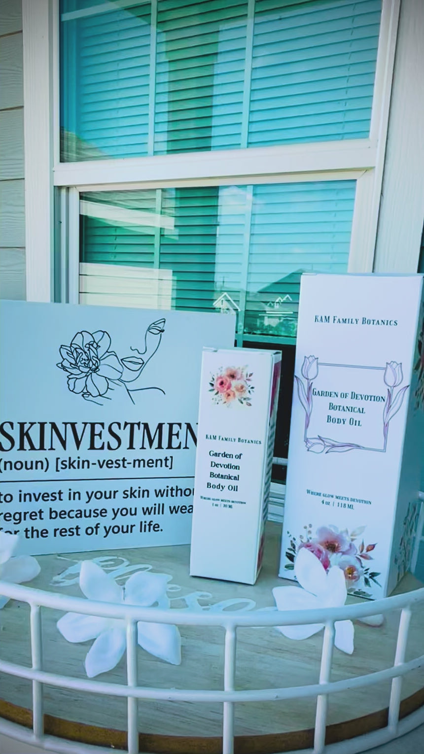 Garden of Devotion Botanical Body Oil - Signature Size