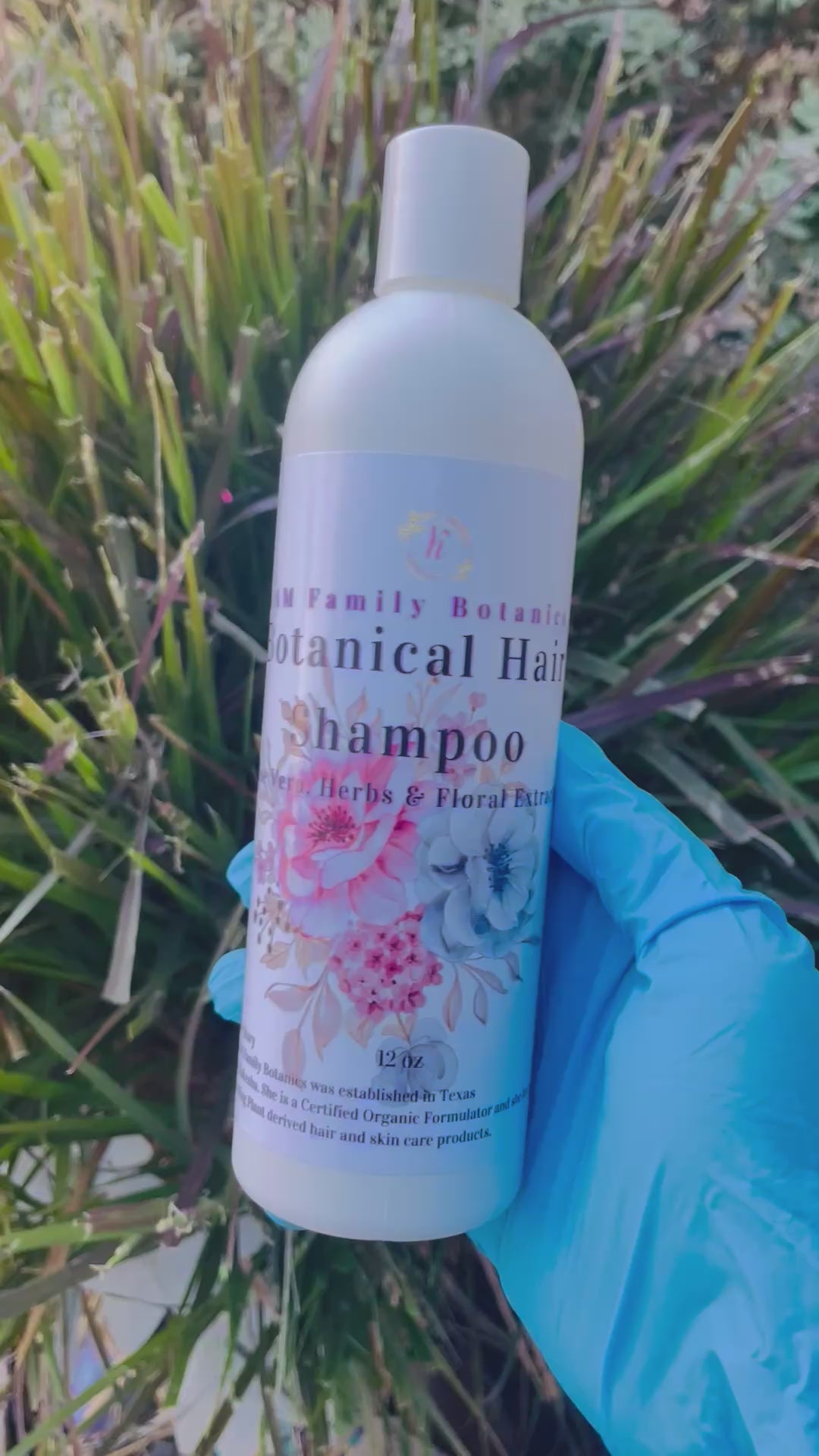 Botanical Hair Shampoo With Organic Aloe