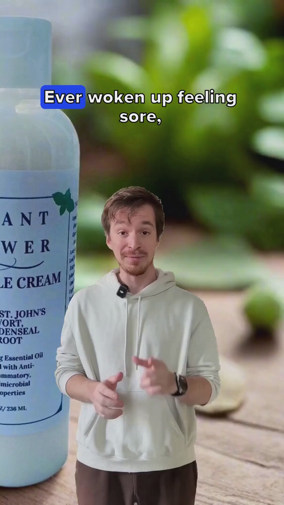 Plant Power Muscle Cream