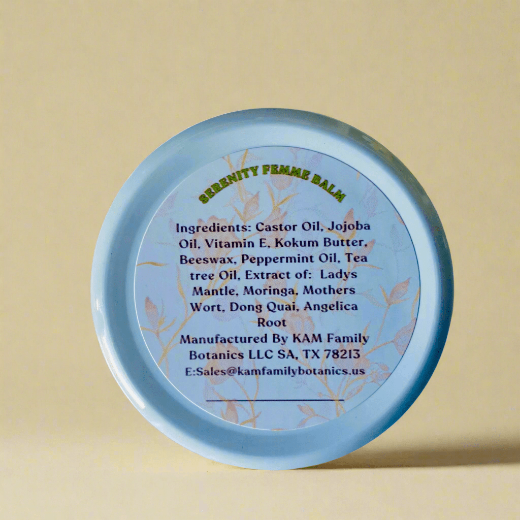 Serenity Femme Balm - KAM Family Botanics By Kesha