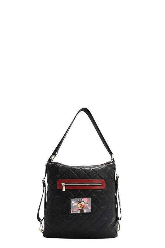 So Nikki Convertible Adjustable Strap Backpack Bag - KAM Family Botanics By Kesha
