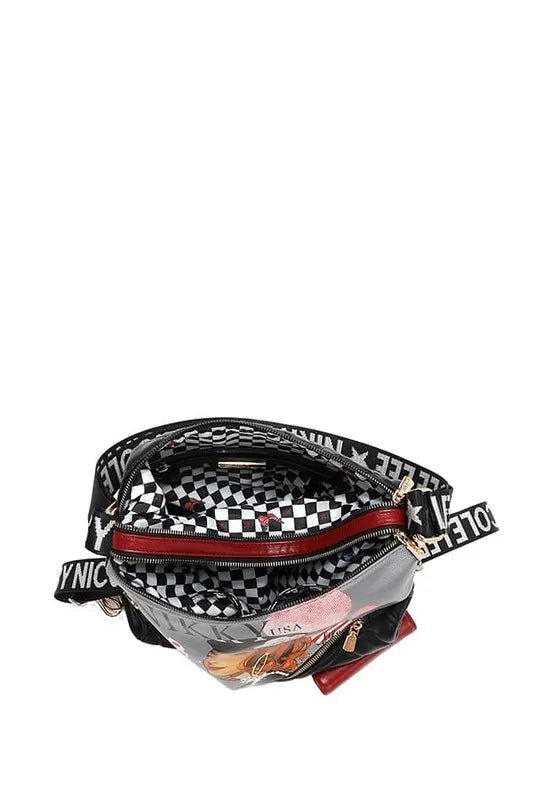 So Nikki Convertible Adjustable Strap Backpack Bag - KAM Family Botanics By Kesha