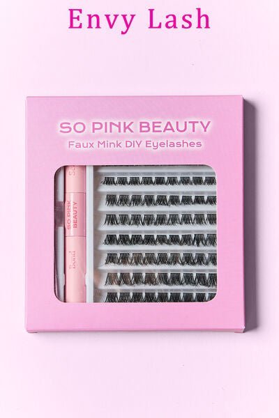 So Pink Faux Mink Eyelashes Cluster Multipack - KAM Family Botanics By Kesha