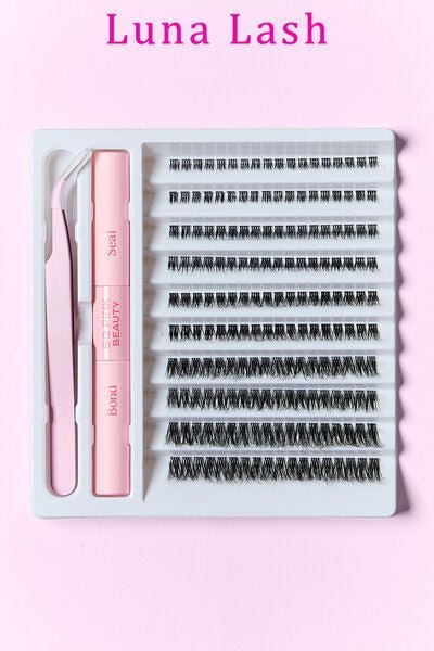 So Pink Faux Mink Eyelashes Cluster Multipack - KAM Family Botanics By Kesha