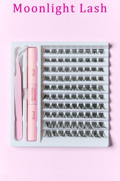 So Pink Faux Mink Eyelashes Cluster Multipack - KAM Family Botanics By Kesha