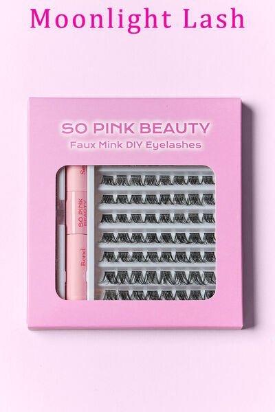 So Pink Faux Mink Eyelashes Cluster Multipack - KAM Family Botanics By Kesha