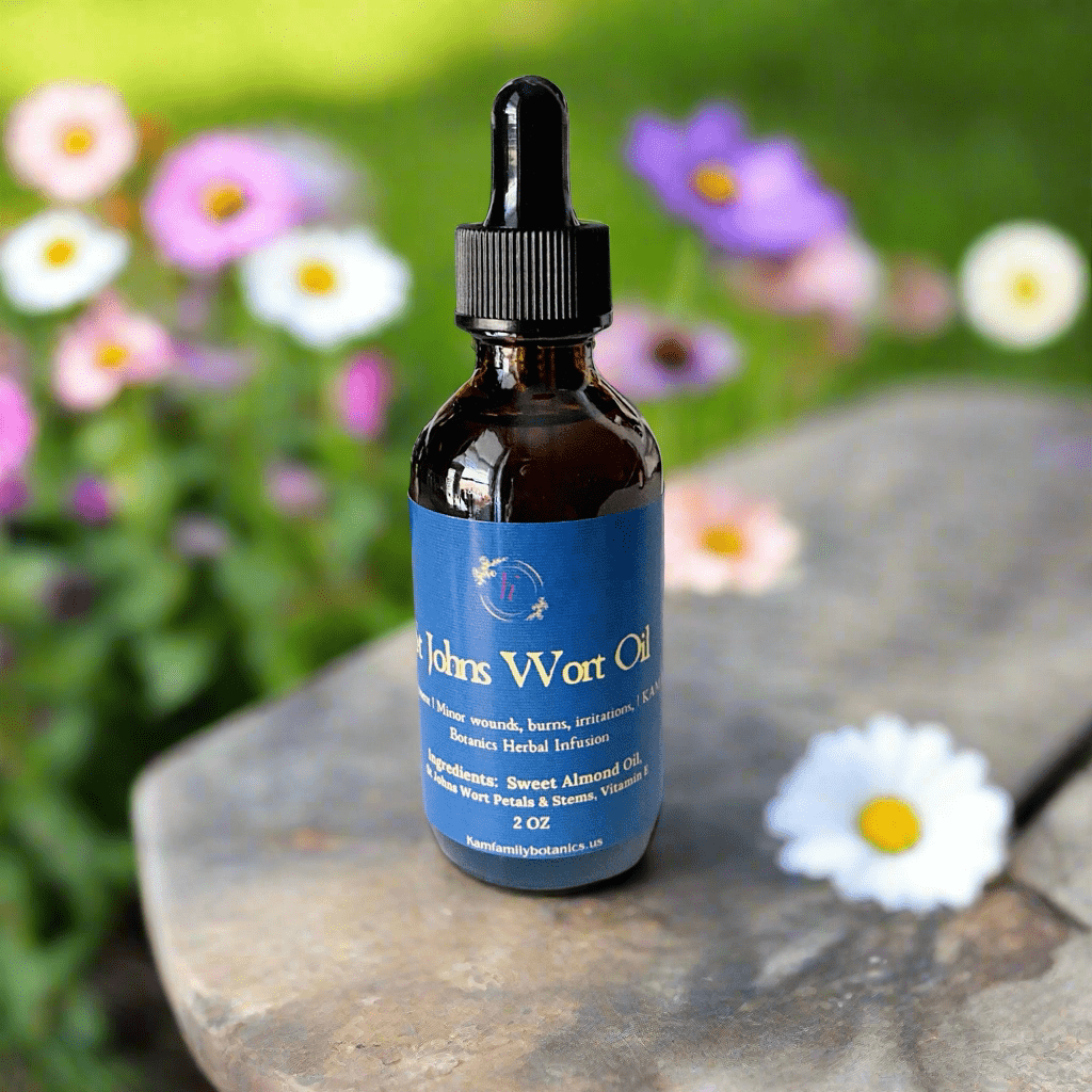 St John’s Wort Oil - KAM Family Botanics By Kesha