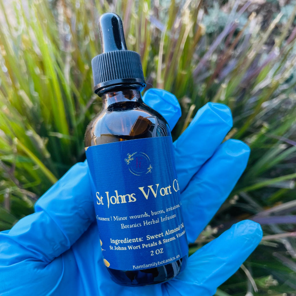 St John’s Wort Oil - KAM Family Botanics