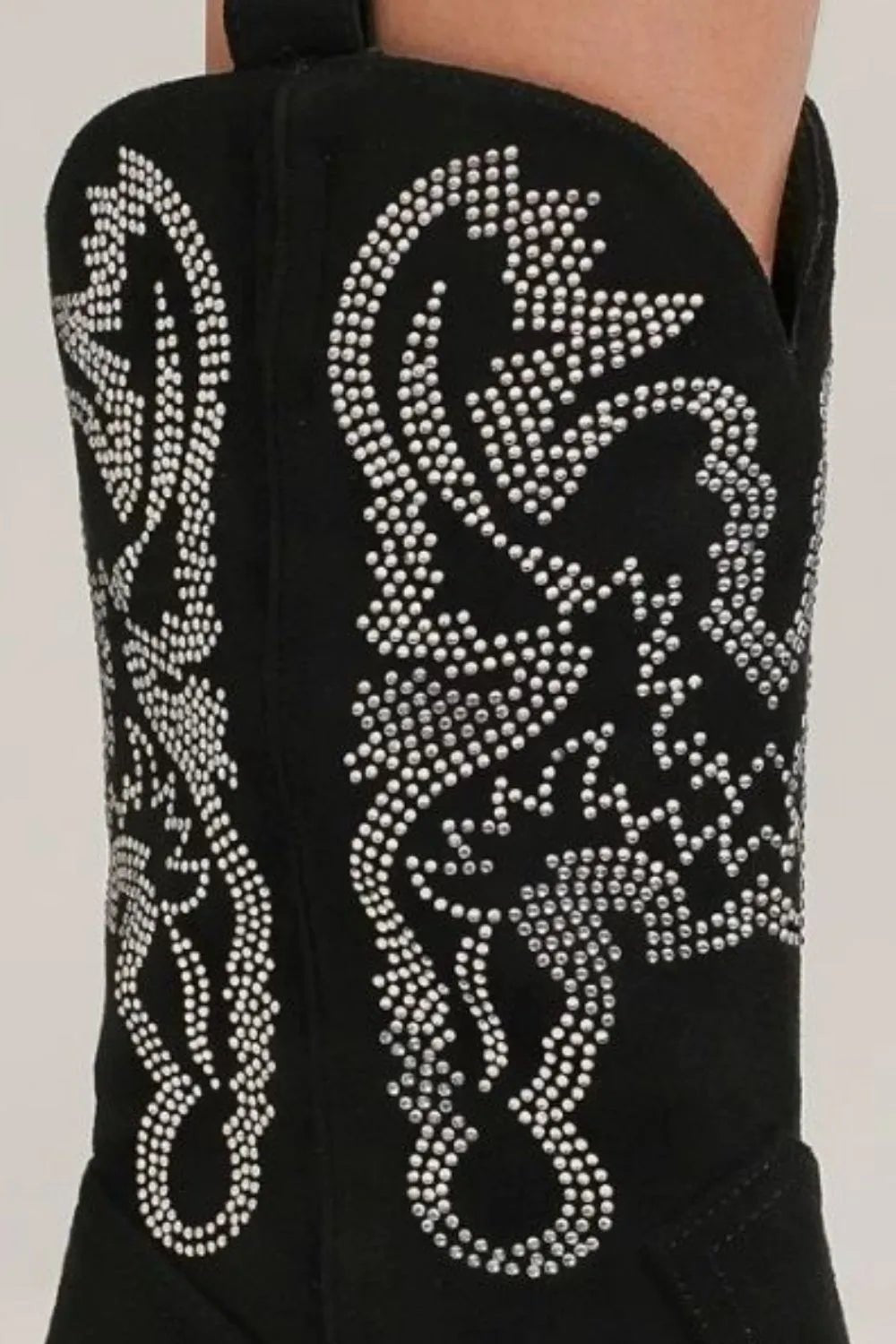 Stepper Rhinestone Boots - KAM Family Botanics By Kesha