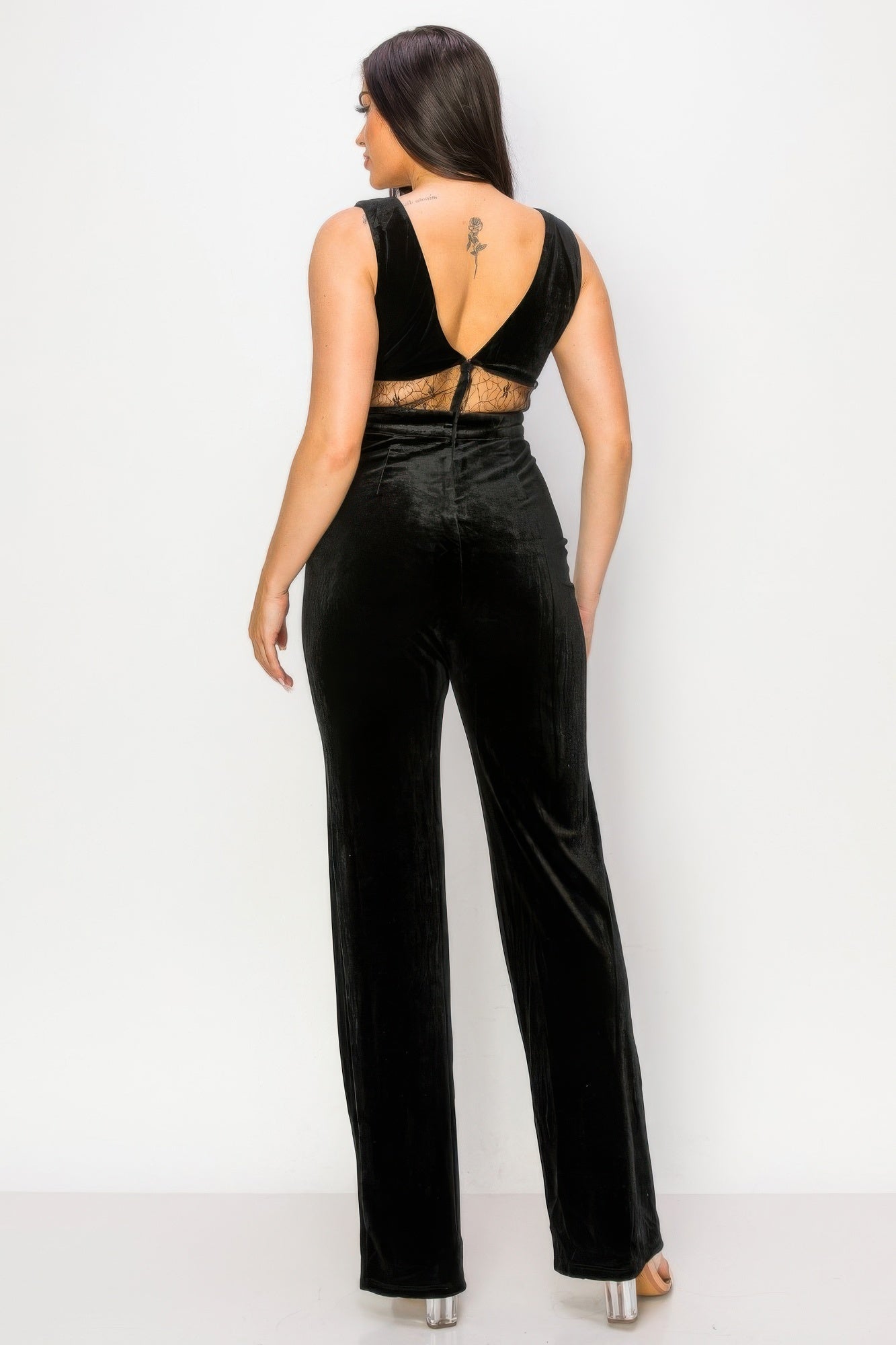 Style & Grace Velvet Jumpsuit - KAM Family Botanics