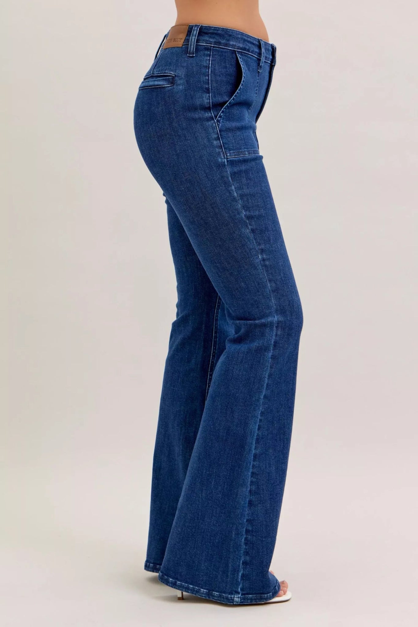 Stylish High Waist Flare Jeans By J. Blue - KAM Family Botanics