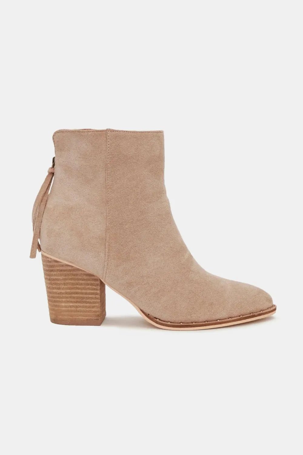 Suede & Fierce Ankle Booties - KAM Family Botanics