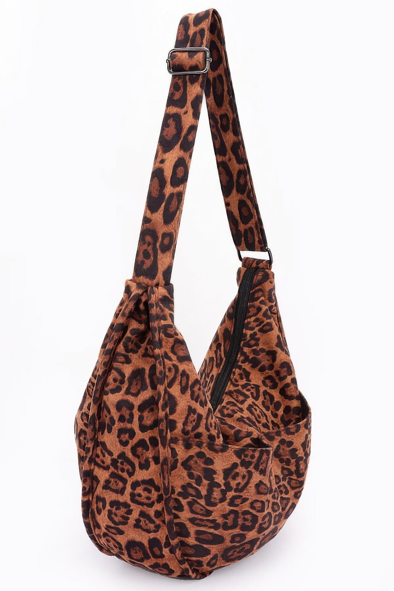 Suede Type Double Pockets Crossbody Bag - KAM Family Botanics