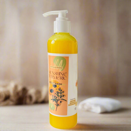 Sunshine Turmeric Body Wash - KAM Family Botanics By Kesha