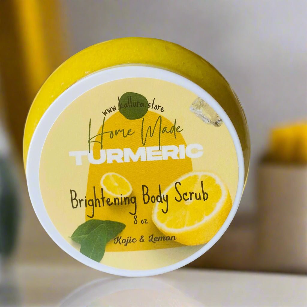 Sunshine Turmeric Brightening Body Scrub - KAM Family Botanics By Kesha