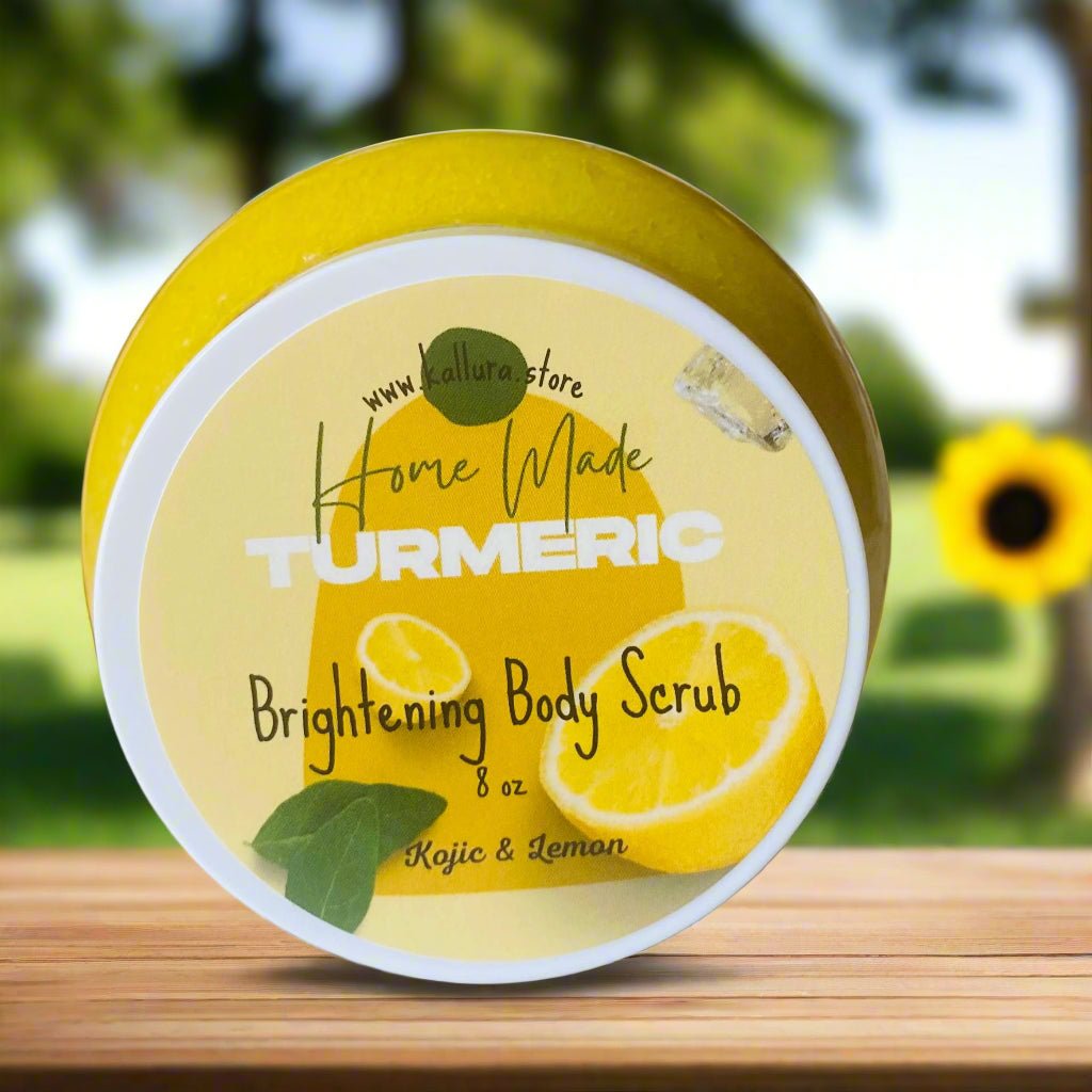 Sunshine Turmeric Brightening Body Scrub - KAM Family Botanics By Kesha
