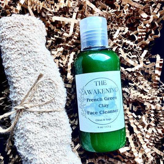 The Awakening: Green Clay Face Cleanser - KAM Family Botanics By Kesha