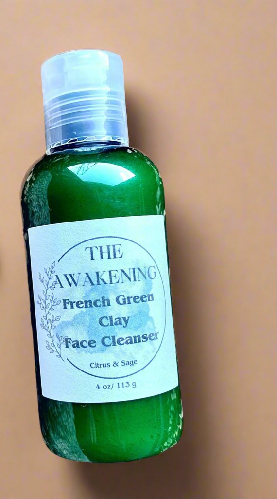 The Awakening: Green Clay Face Cleanser - KAM Family Botanics By Kesha