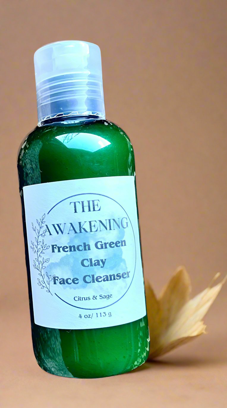 The Awakening: Green Clay Face Cleanser - KAM Family Botanics By Kesha