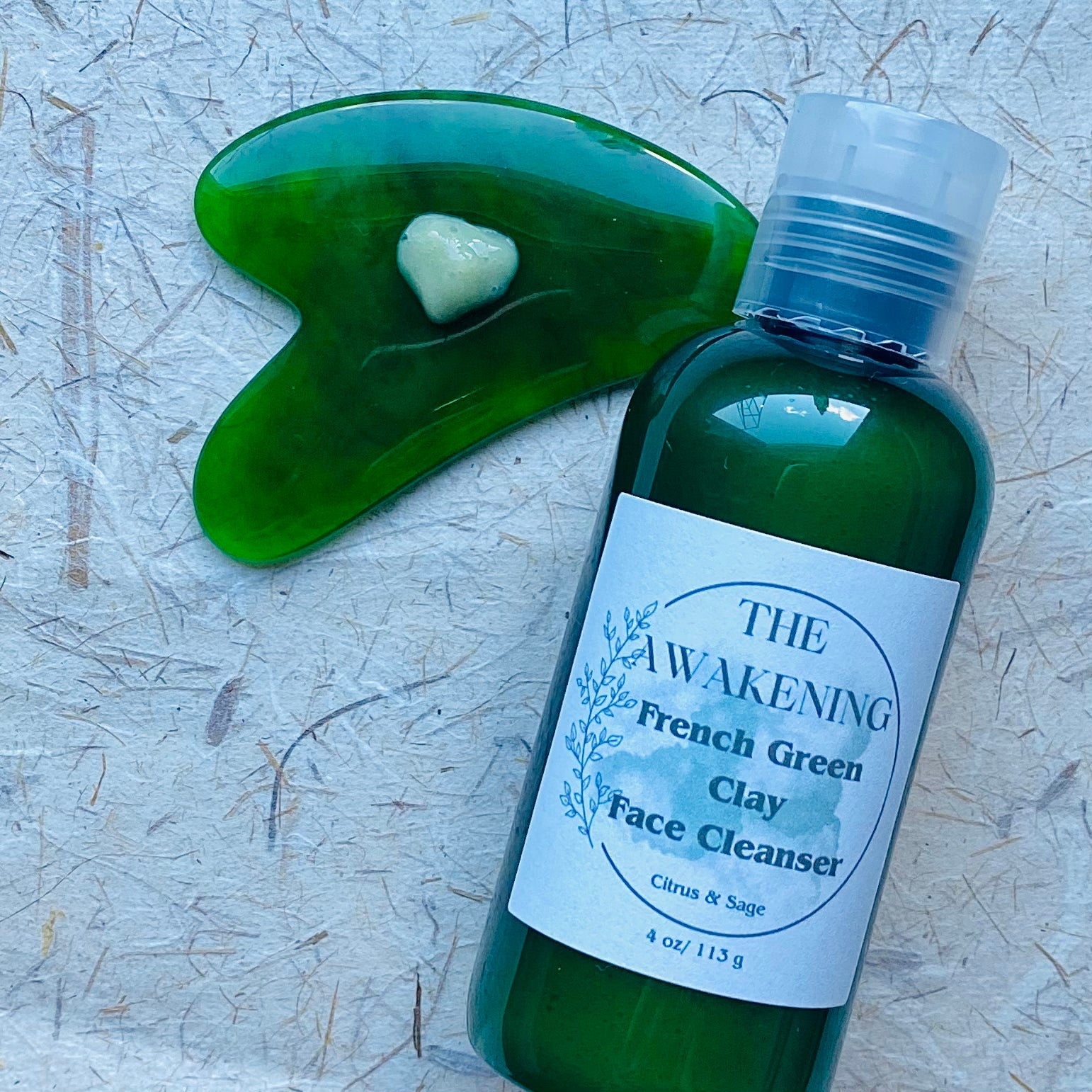 The Awakening: Green Clay Face Cleanser - KAM Family Botanics By Kesha