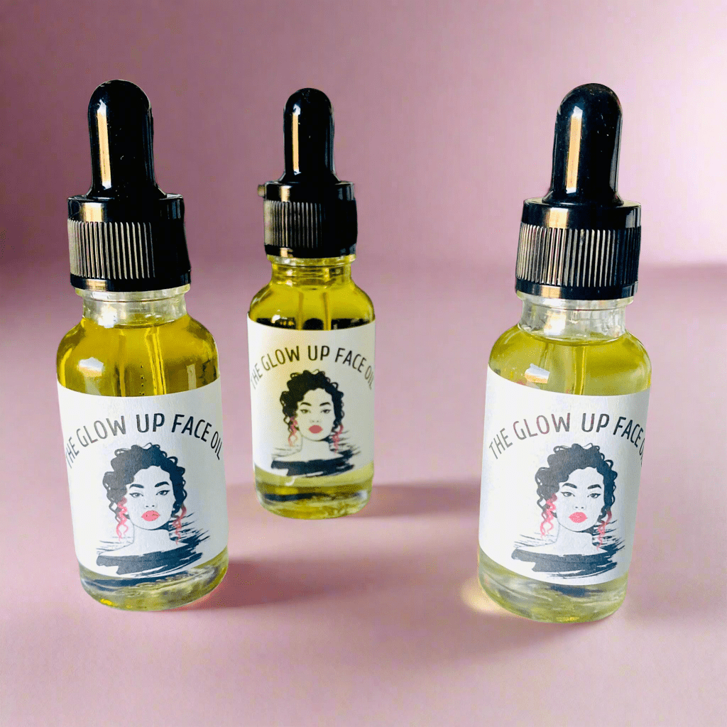 The Glow Up Facial Oil With Hyssop & Chamomile - KAM Family Botanics By Kesha