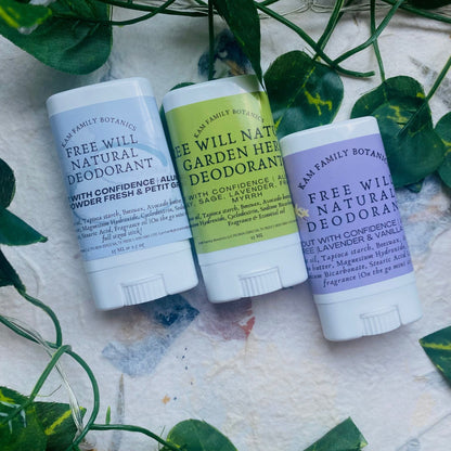 The Mini Deodorant Bundle B - KAM Family Botanics By Kesha