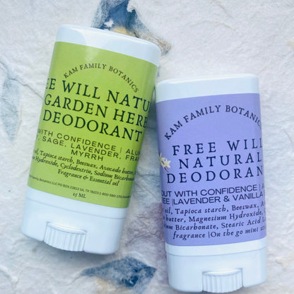 The Mini Deodorant Bundle B - KAM Family Botanics By Kesha