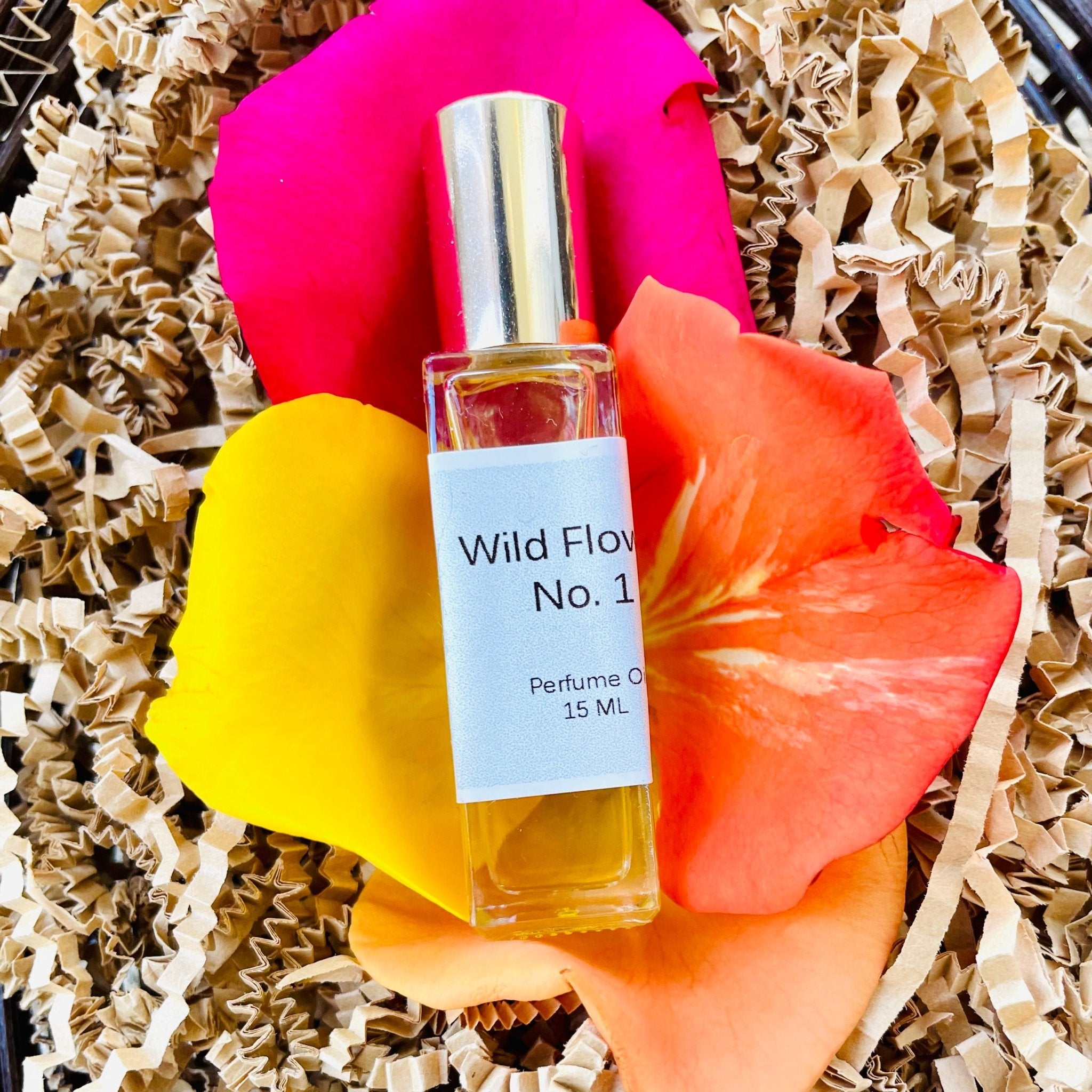 Wild Flower No. 1 Rollerball Perfume oil (Rose) - KAM Family Botanics