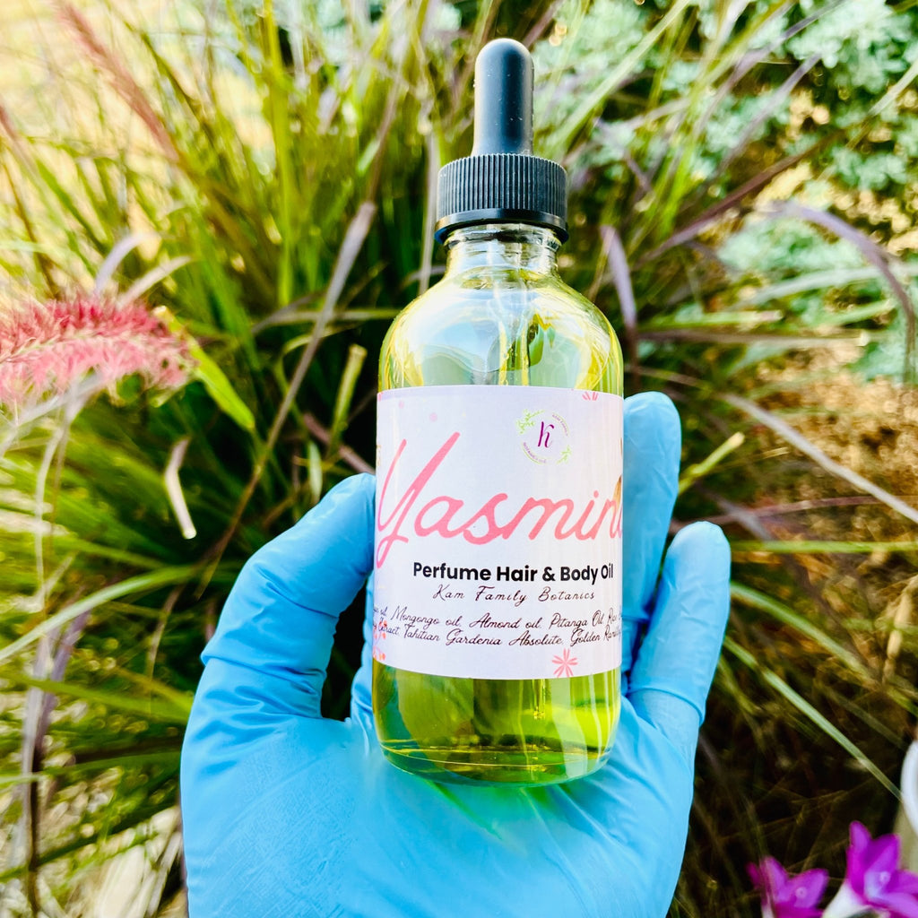 Yasmina Perfumed Body & Hair Oil - KAM Family Botanics