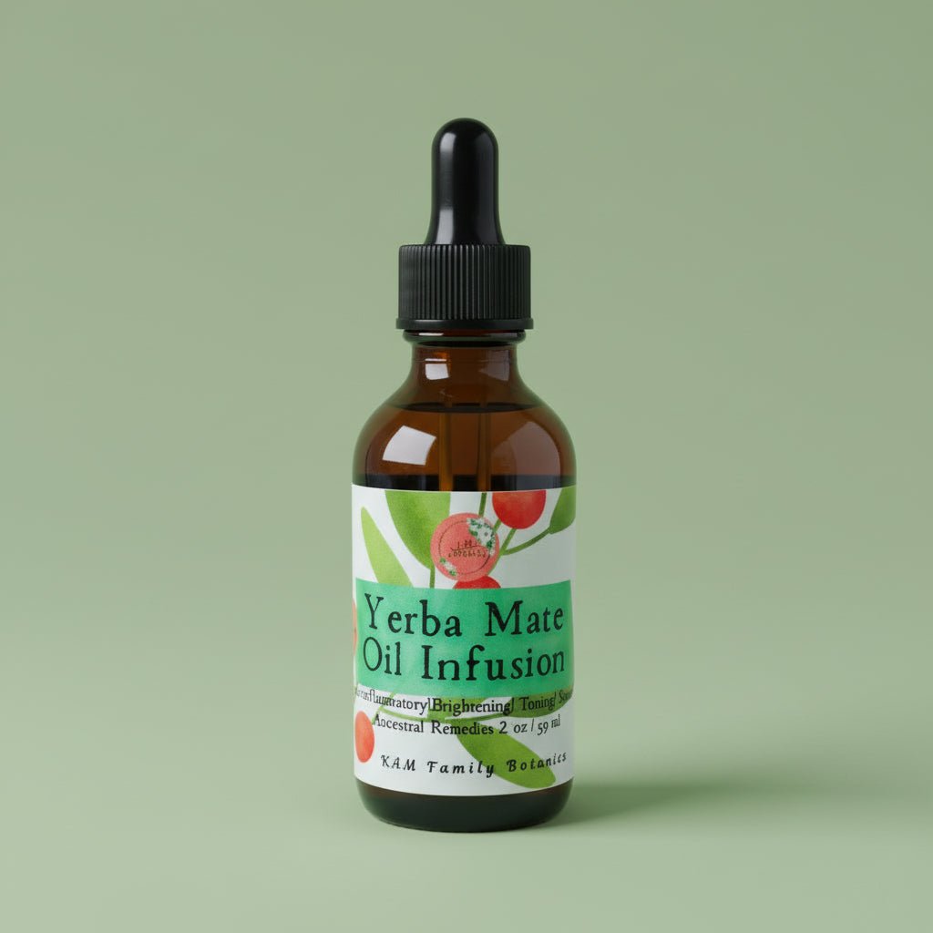 Yerba Mate Skincare Oil Infusion - KAM Family Botanics