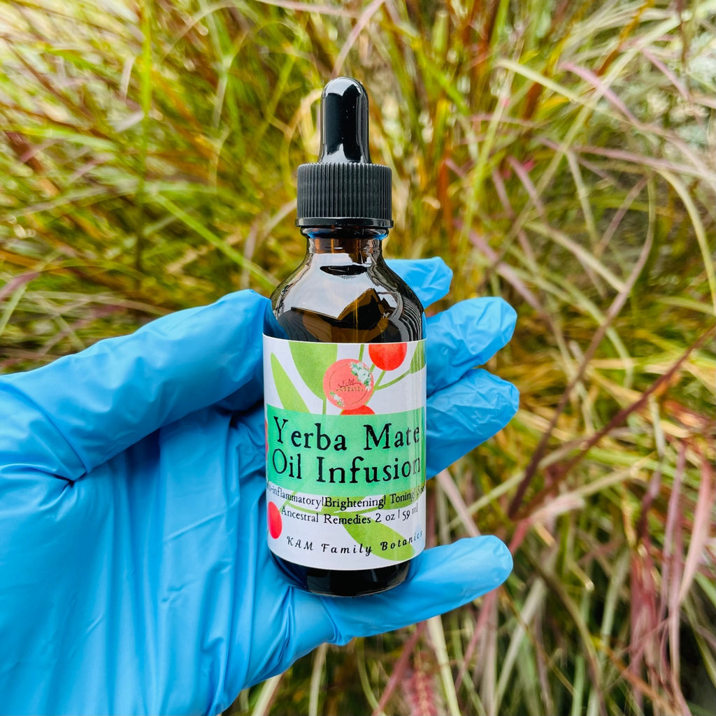 Yerba Mate Skincare Oil Infusion - KAM Family Botanics