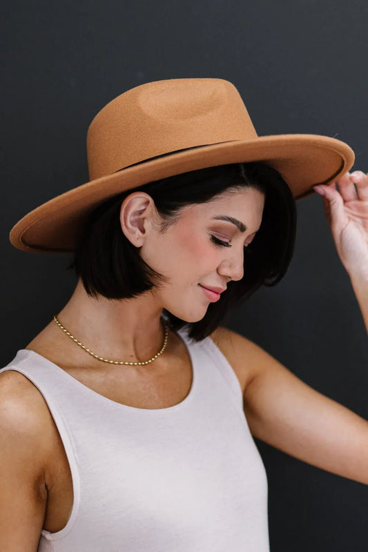 You Got It Khaki Fedora Hat - KAM Family Botanics By Kesha